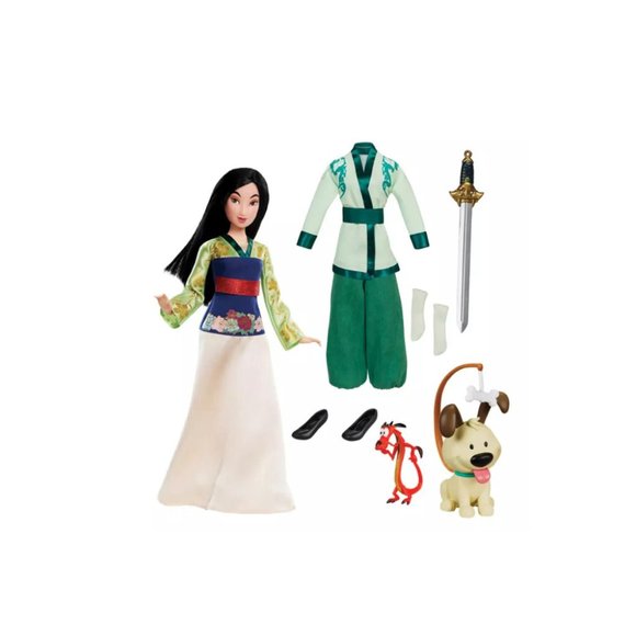 Disney Mulan Disney Story Doll Set 11" with Accessories and Coloring Activities - Picture 3 of 3